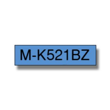 MK521BZBrother - noir, bleu - ruban cassette de marque