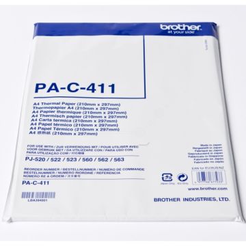 PAC411Brother - noir - papier transfert thermique de marque