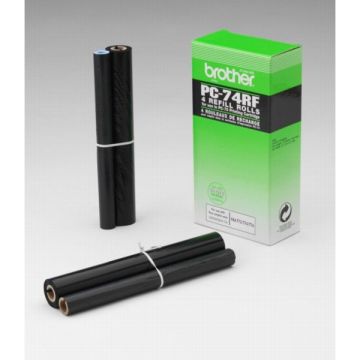PC74RFBrother - noir - pack de 4 - rouleaux transfert thermique de marque