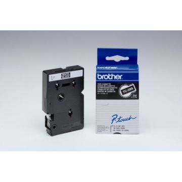 TC395Brother - noir, blanc - ruban cassette de marque