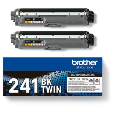 TN241BKTWINBrother - noir - pack de 2 - toners de marque