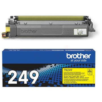 TN249YBrother - jaune - toner de marque