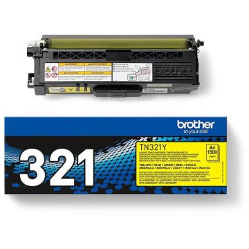 TN321YBrother - jaune - toner de marque