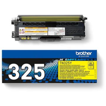 TN325YBrother - jaune - toner de marque