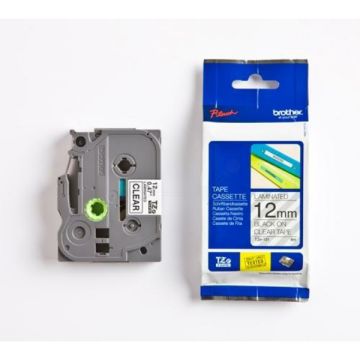 TZE131SBrother - noir, transparent - ruban cassette de marque