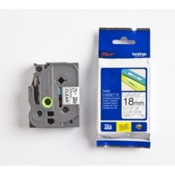 TZE141Brother - noir, transparent - ruban cassette de marque
