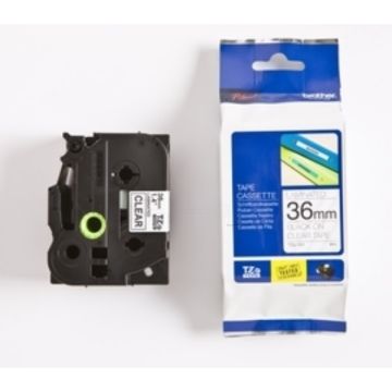 TZE161Brother - noir, transparent - ruban cassette de marque