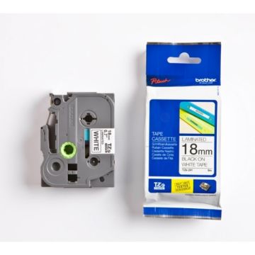 TZE241Brother - noir, blanc - ruban cassette de marque