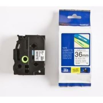 TZE261Brother - noir, blanc - ruban cassette de marque