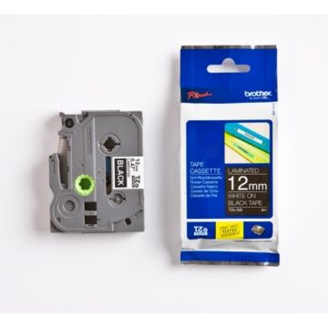 TZE335Brother - noir, blanc - ruban cassette de marque