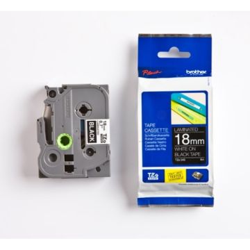TZE345Brother - noir, blanc - ruban cassette de marque