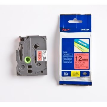 TZE431Brother - noir, rouge - ruban cassette de marque