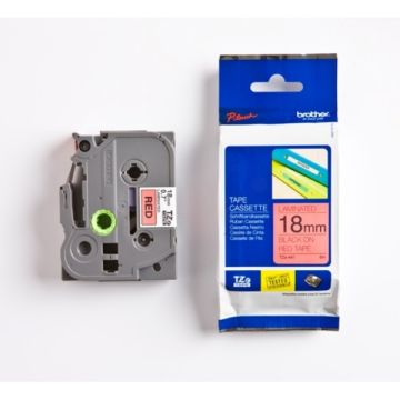 TZE441Brother - noir, rouge - ruban cassette de marque