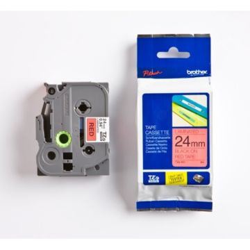 TZE451Brother - noir, rouge - ruban cassette de marque