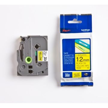 TZE631SBrother - noir, jaune - ruban cassette de marque