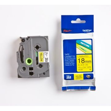TZE641Brother - noir, jaune - ruban cassette de marque