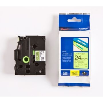 TZEC51Brother - noir, jaune - ruban cassette de marque