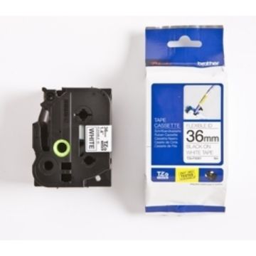 TZEFX261Brother - noir, blanc - ruban cassette de marque