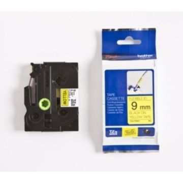 TZEFX621Brother - noir, jaune - ruban cassette de marque