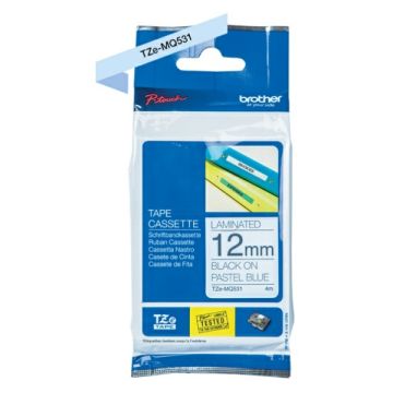 TZEMQ531Brother - noir, bleu - ruban cassette de marque