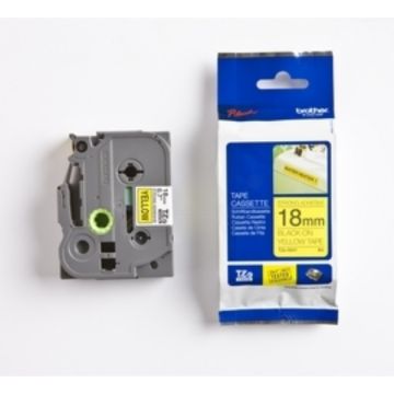 TZES641Brother - noir, jaune - ruban cassette de marque