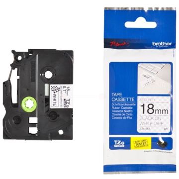 TZESE4Brother - noir, blanc - ruban cassette de marque