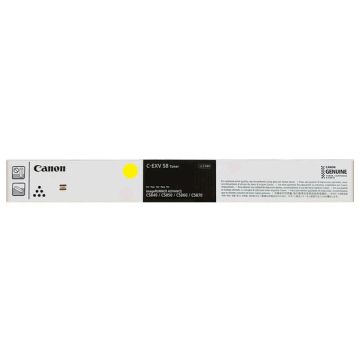 3769C002 / C-EXV 58 L Y Canon - jaune - toner de marque