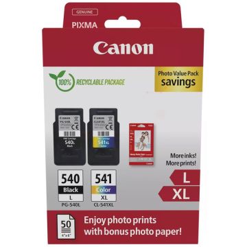 5224B012 / PG-540L+CL-541XL Canon - multipack 2 couleurs : noire, multicouleur - cartouches à tête d'impression de marque