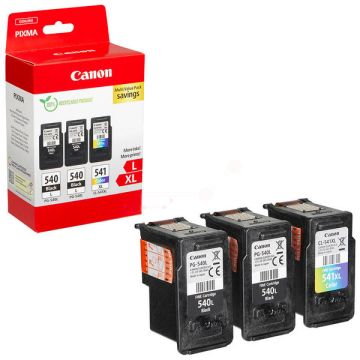 5224B017 / PG-540L+CL-541XL Canon - multipack 3 couleurs : noire, multicouleur - cartouches à tête d&#039;impression de marque