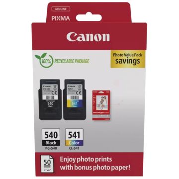 5225B013 / PG-540+CL-541 Canon - multipack 2 couleurs : noire, multicouleur - cartouches à tête d&#039;impression de marque