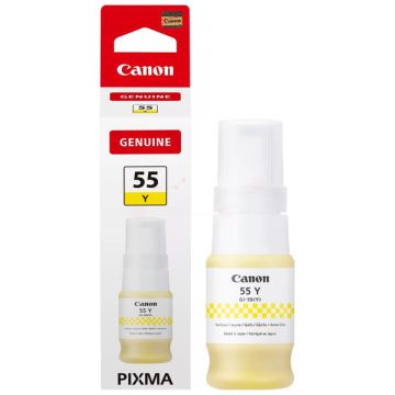 6291C001 / GI-55 Y Canon - jaune - bouteille d'encre de marque
