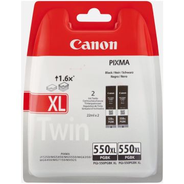 6431B005 / PGI-550 PGBKXL Canon - noire - pack de 2 - cartouches d&#039;encre de marque