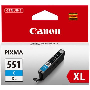 6444B001 / CLI-551 CXL Canon - cyan - cartouche de marque