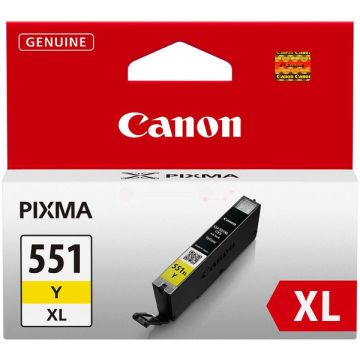 6446B001 / CLI-551 YXL Canon - jaune - cartouche de marque