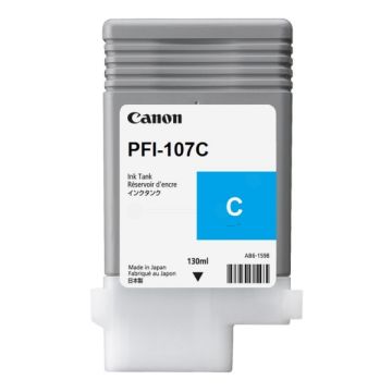 6706B001 / PFI-107 C Canon - cyan - cartouche de marque