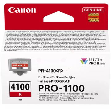 6785C001 / PFI-4100 R Canon - rouge - cartouche de marque