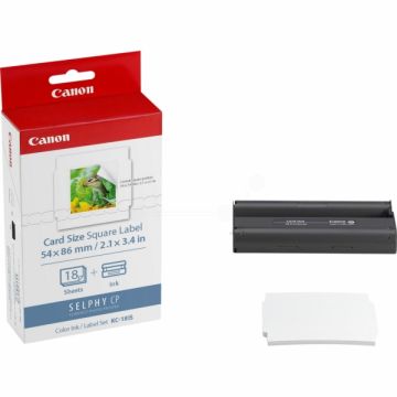 7429B001 / KC-18 IS Canon - multicouleur - pack de 18 - cartouches photo de marque