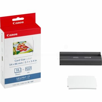 7741A001 / KC-18 IF Canon - multicouleur - pack de 18 - cartouches photo de marque