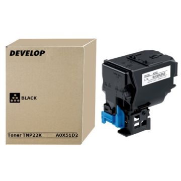 A0X51D2 / TNP-22 K Develop - noir - toner de marque