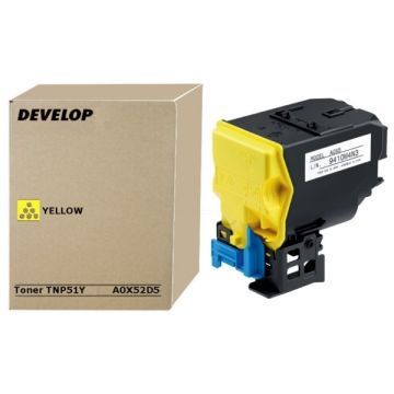 A0X52D5 / TNP-51 Y Develop - jaune - toner de marque