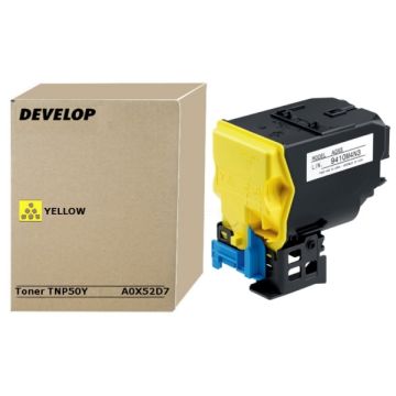A0X52D7 / TNP-50 Y Develop - jaune - toner de marque