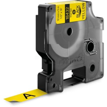 18432 / S0718450 Dymo - noir, jaune - ruban de marque
