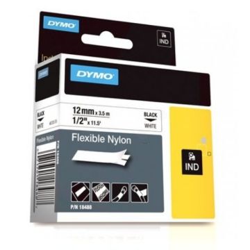 18758 / S0718100 Dymo - noir, blanc - ruban de marque