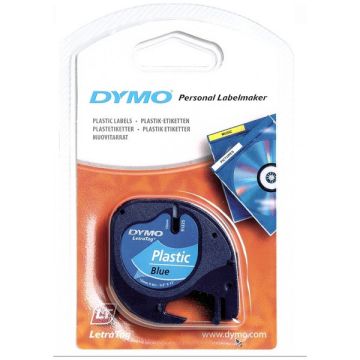 91205 / S0721650 Dymo - bleu - ruban cassette de marque 91205 / S0721650 Dymo - bleu - ruban cassette de marque