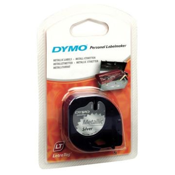 91208 / S0721730 Dymo - argenté - ruban cassette de marque