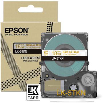 C53S672097 / LK-5TKN Epson - transparent, or - rouleau d'étiquettes de marque
