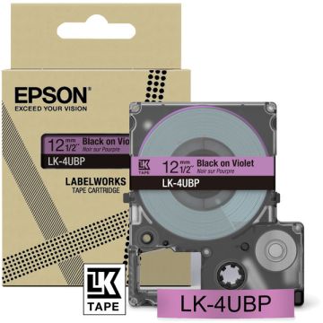 C53S672101 / LK-4UBP Epson - noir, violet - ruban cassette de marque