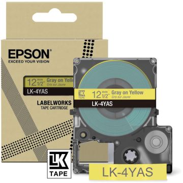C53S672104 / LK-4YAS Epson - gris, jaune - ruban cassette de marque