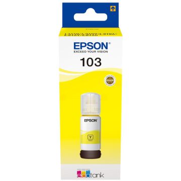 C13T00S44A / 103 Epson - jaune - bouteille d'encre de marque