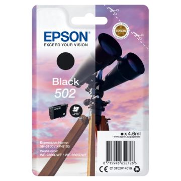 C13T02V14020 / 502 Epson - noire - cartouche de marque